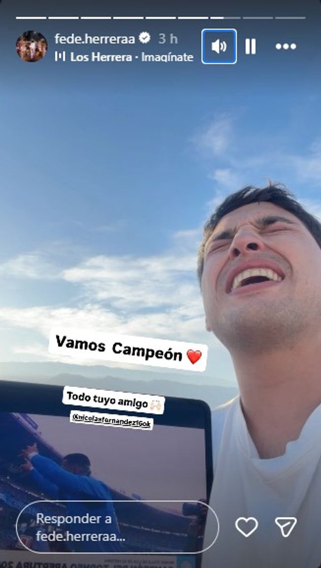 La historia que publicó Facu Herrera.