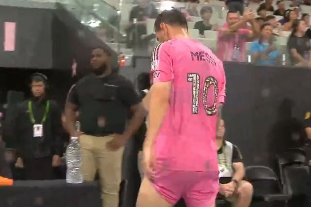 Lionel Messi se retiró por "una molestia muscual" en el último partido del Inter antes del Mundial