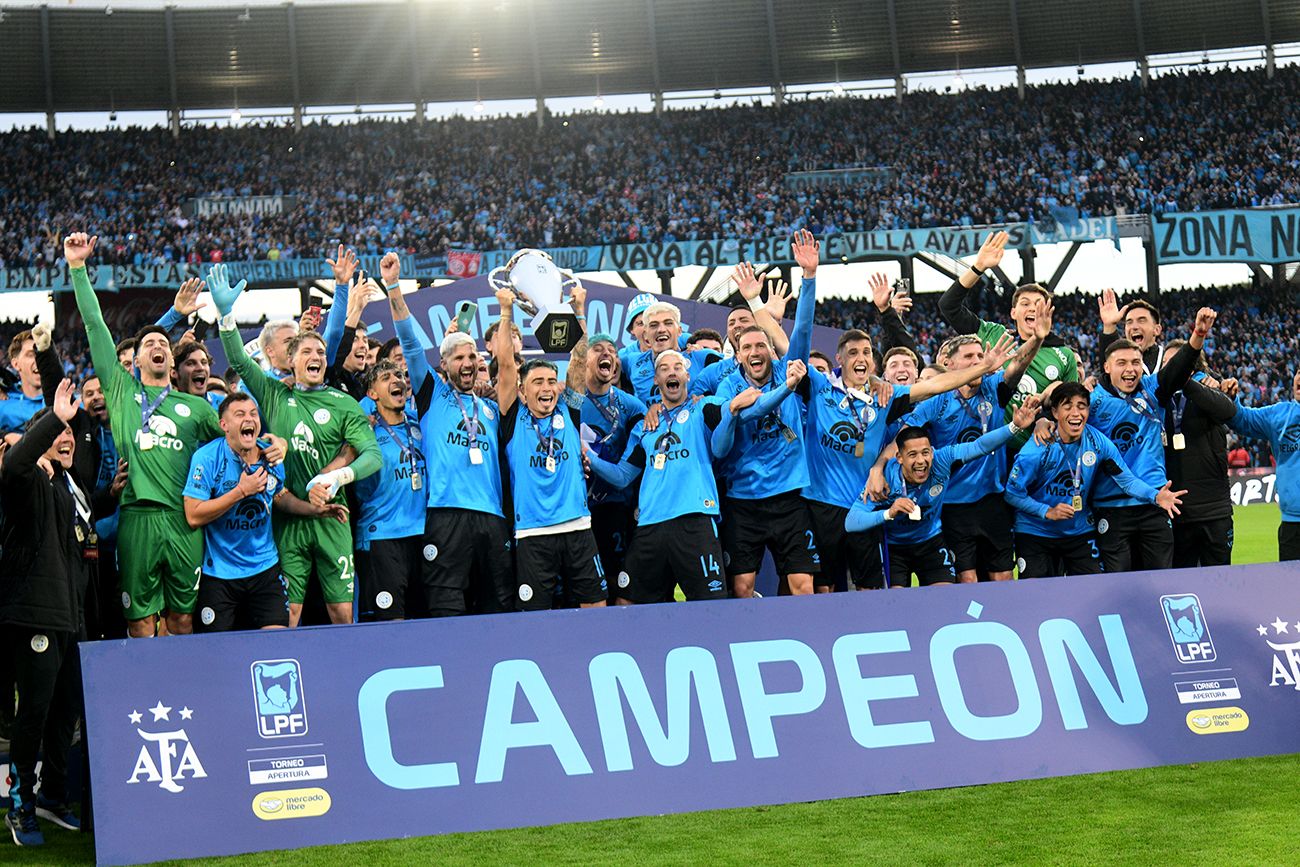 Belgrano campeón del Apertura 2026.