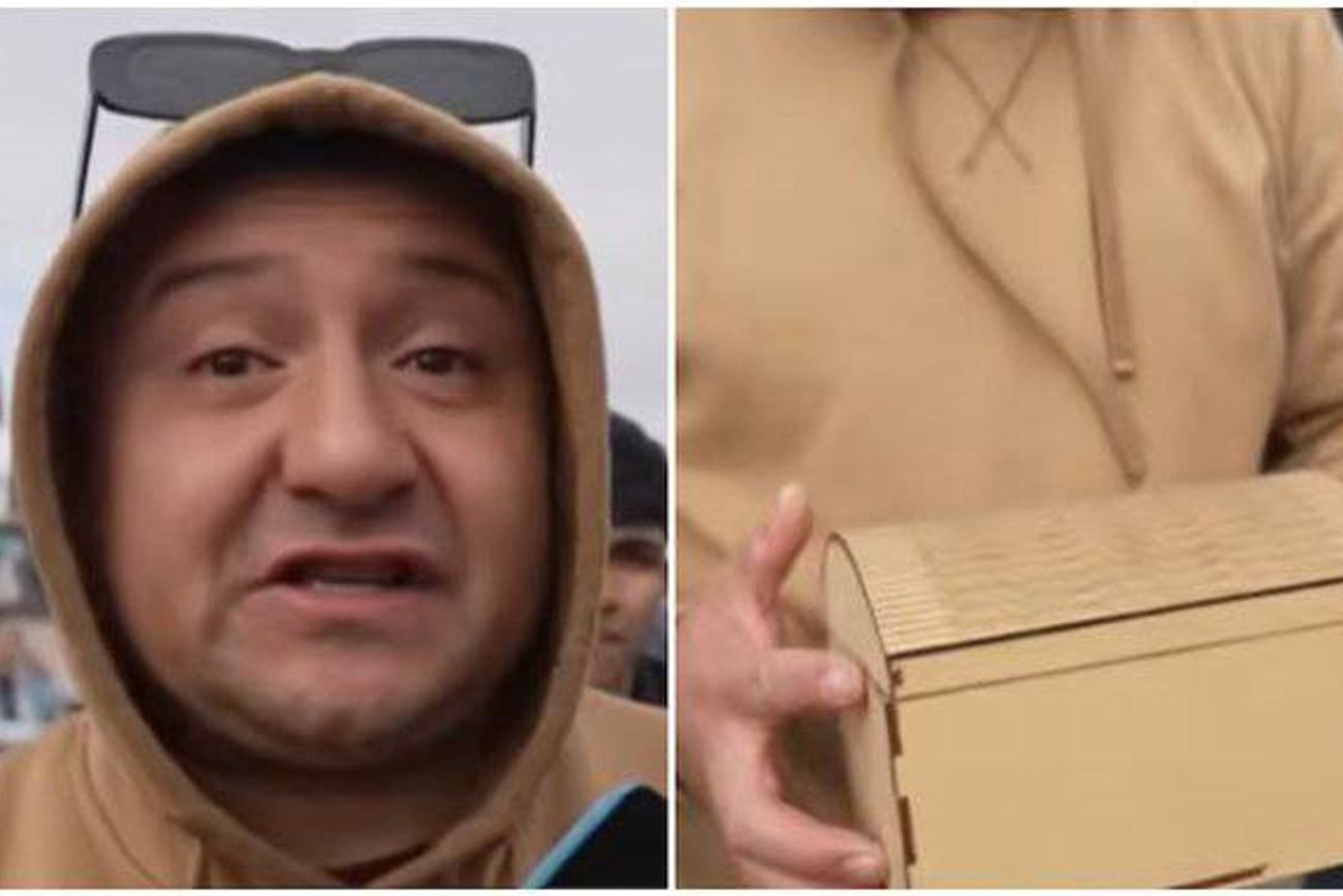 El hincha de Belgrano que llevó las cenizas de su papá al Mario Alberto Kempes. 