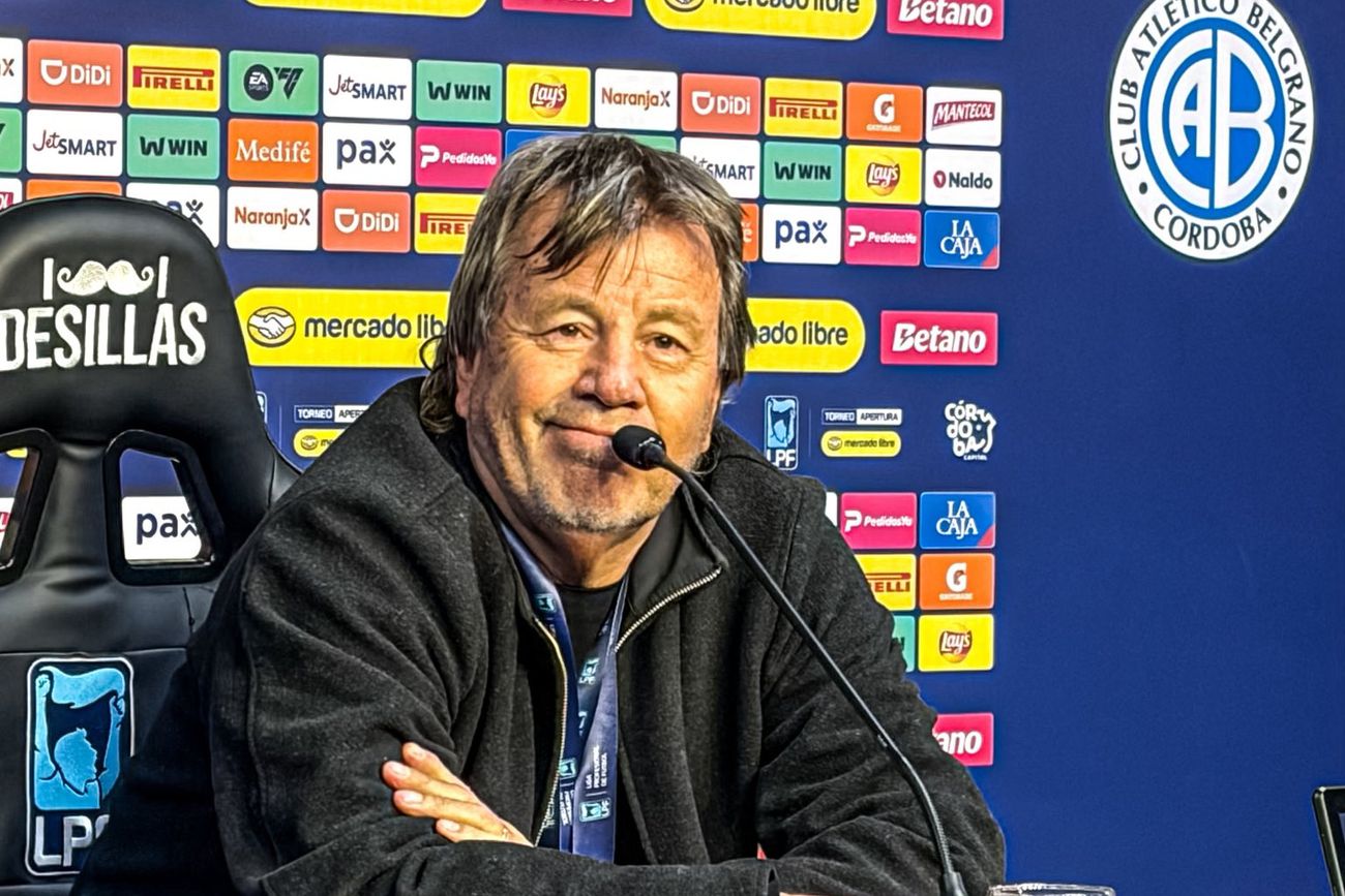 Zielinski en la conferencia tras ser campeón.
