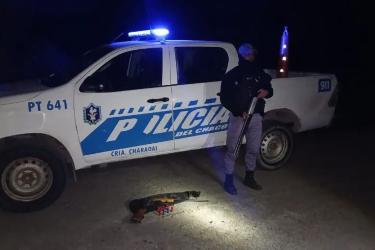 Ruta 66: interceptaron a cazadores furtivos y secuestraron un arma de fuego