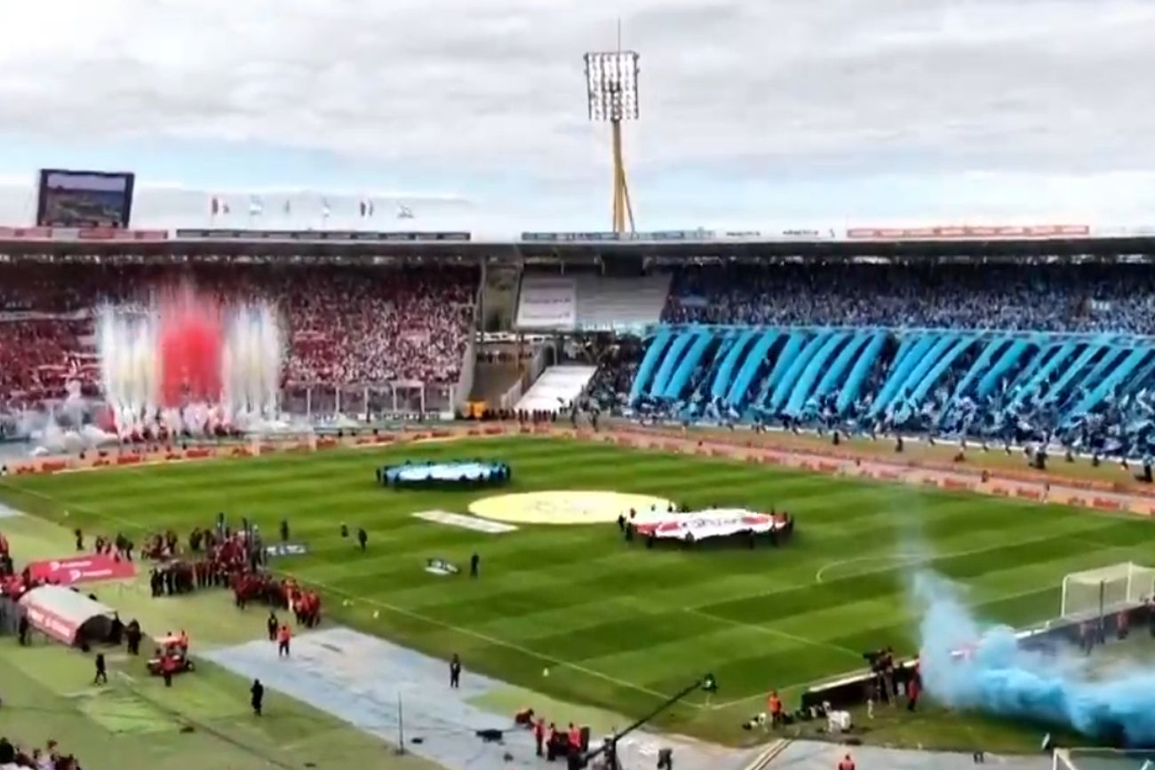 Recibimiento River vs Belgrano