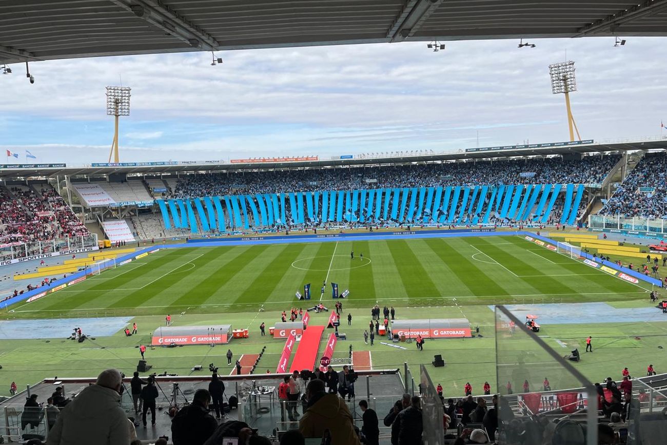 La previa de la final entre Belgrano y River fue animada por el humorista José María Listorti. (La Voz)