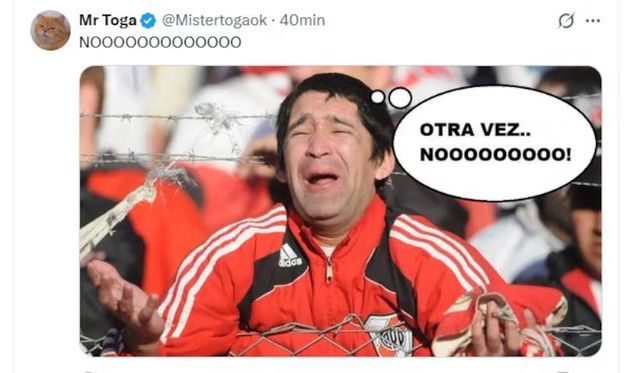 Más memes de Belgrano ante River.