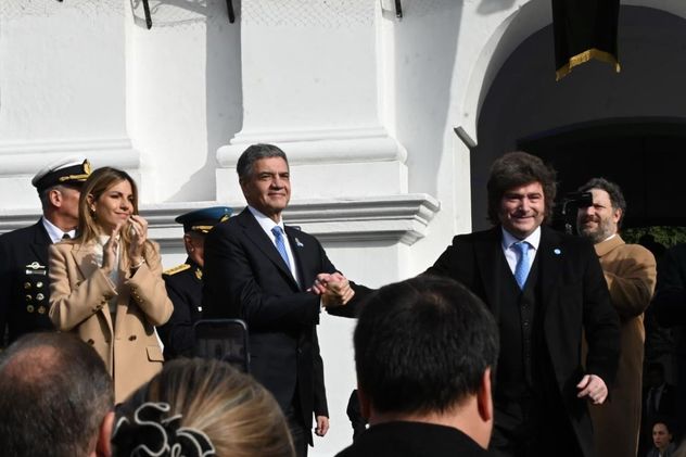 Milei encabezó el Tedeum