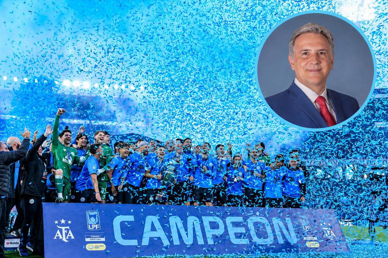Llaryora habló del Belgrano campeón.
