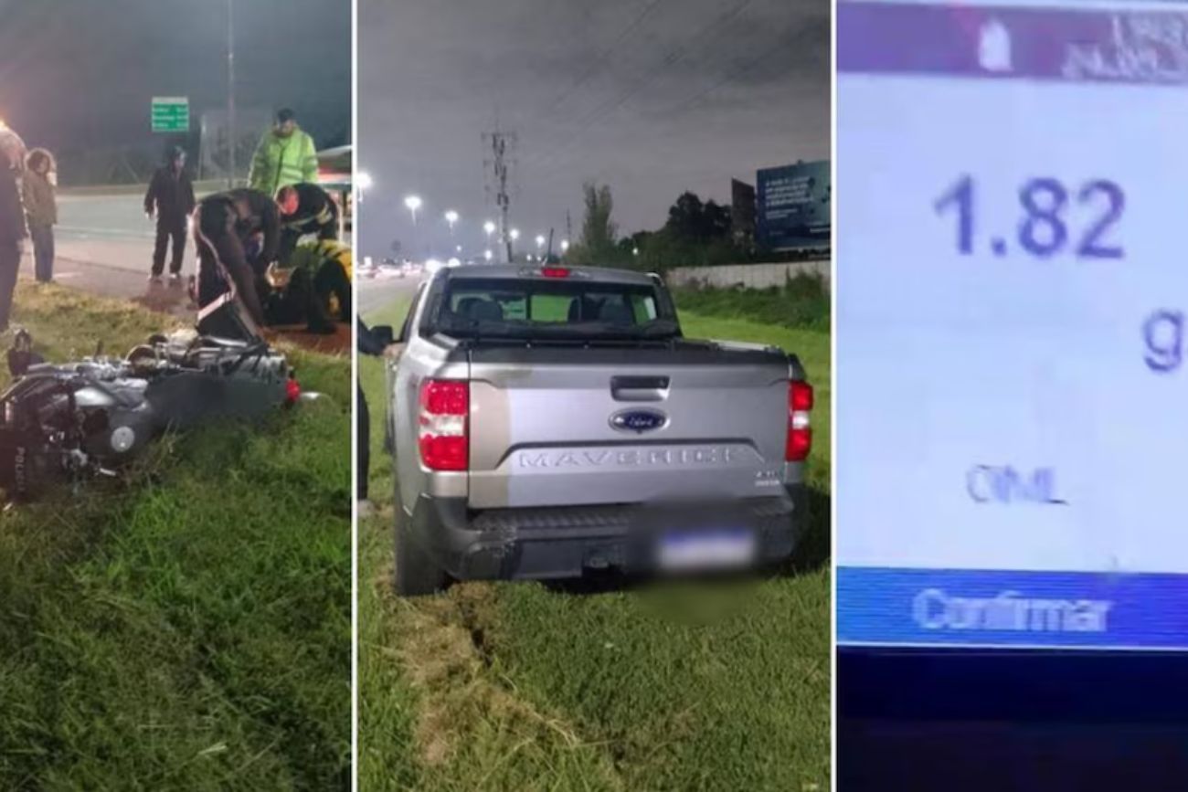 “Estoy hasta los huevos”: manejaba alcoholizado, intentó evadir un retén y atropelló a un policía
