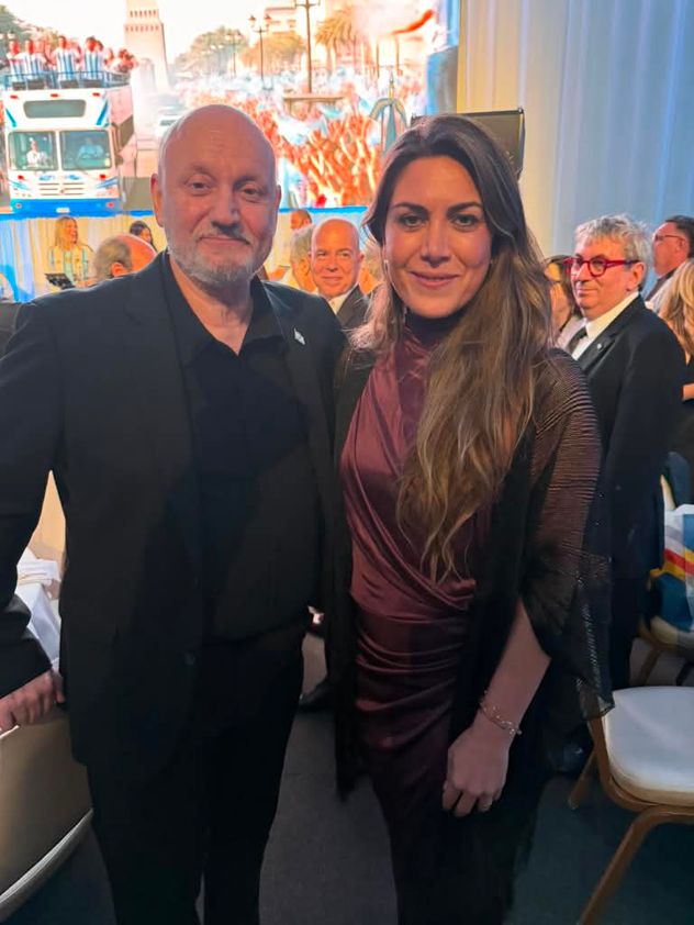 Solange Merdinian y Juan Campanella