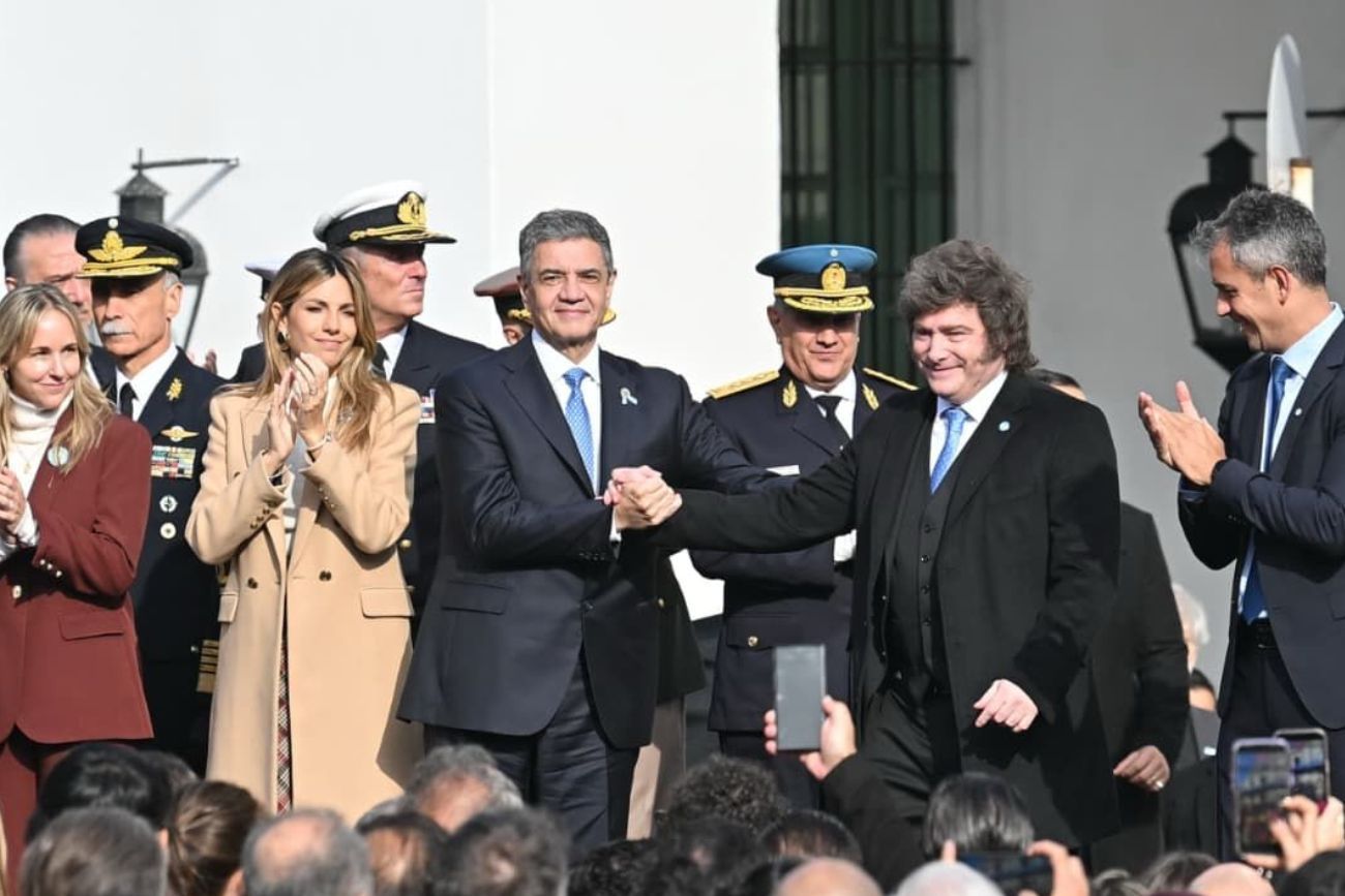 Milei encabezó el Tedeum