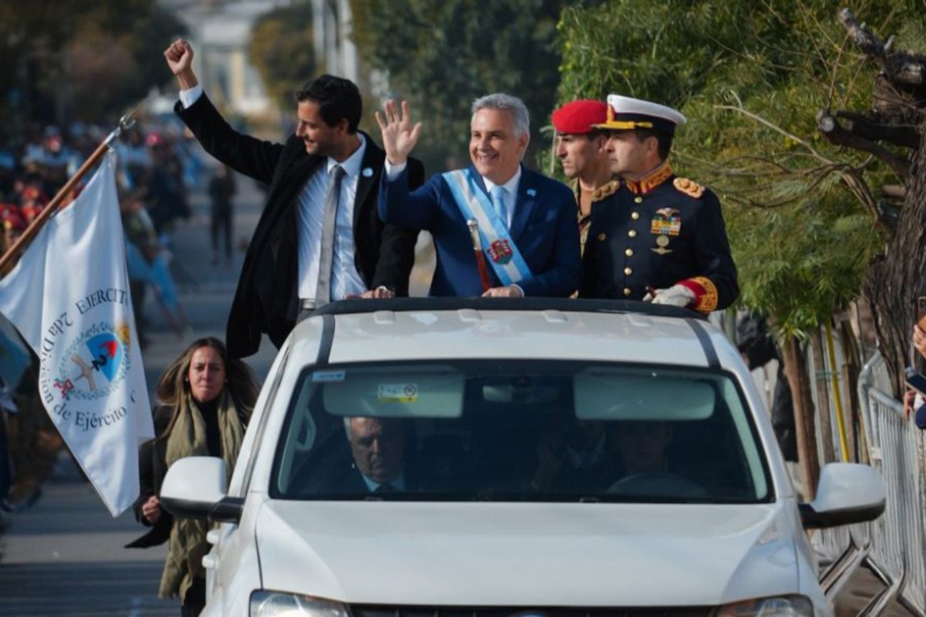 El Gobernador Martín Llaryora en Villa Nueva.