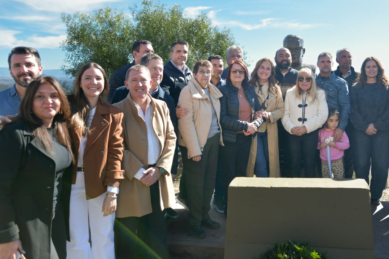 Presentaron al mirador Justo Paéz Molina, a un kilómetro de Las Jarillas. 