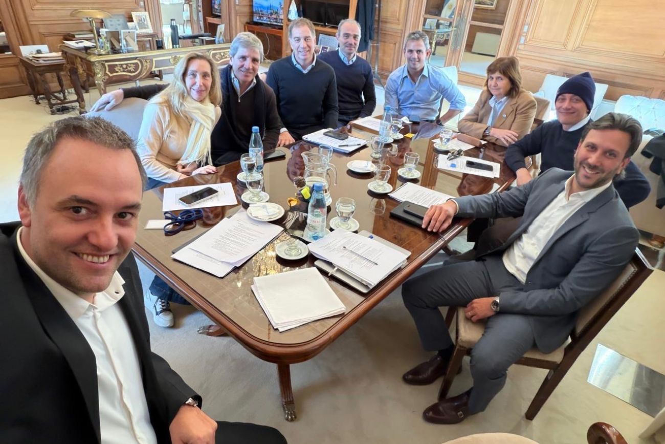 Sin Javier Milei, volvió a reunirse la mesa política de Gobierno