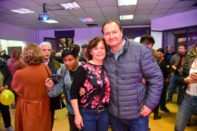 Sara Majorel y Pedro Dellarossa, en 2022.