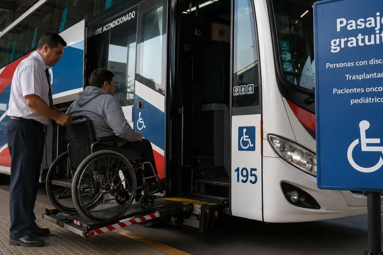 Empresas de transporte reclaman una deuda de $ 27 mil millones por pasajes para personas con discapacidad