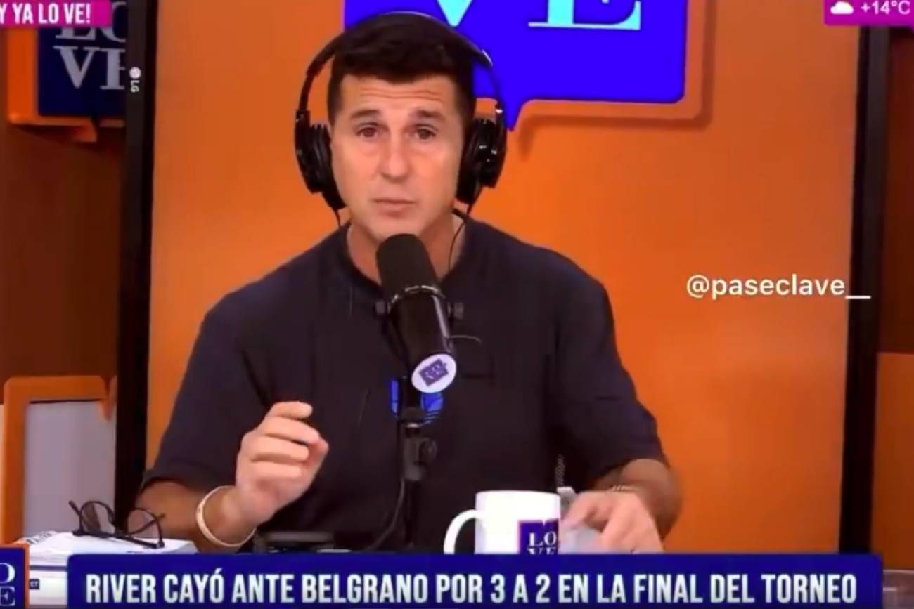 Hernán Castillo y la crítica a los jugadores de Belgrano.