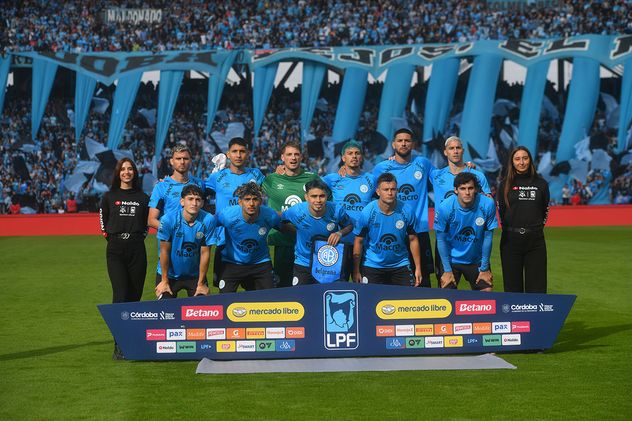 Belgrano Campeón de LPF 2026. Venció a River Plate 3 - 2 en el Estadio Kempes.
Foto: Pedro Castillo / La Voz