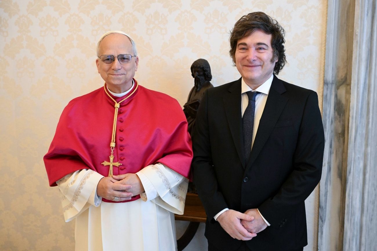 Milei habló de la "probable" visita del papa León XIV a Argentina y Córdoba se anota como sede