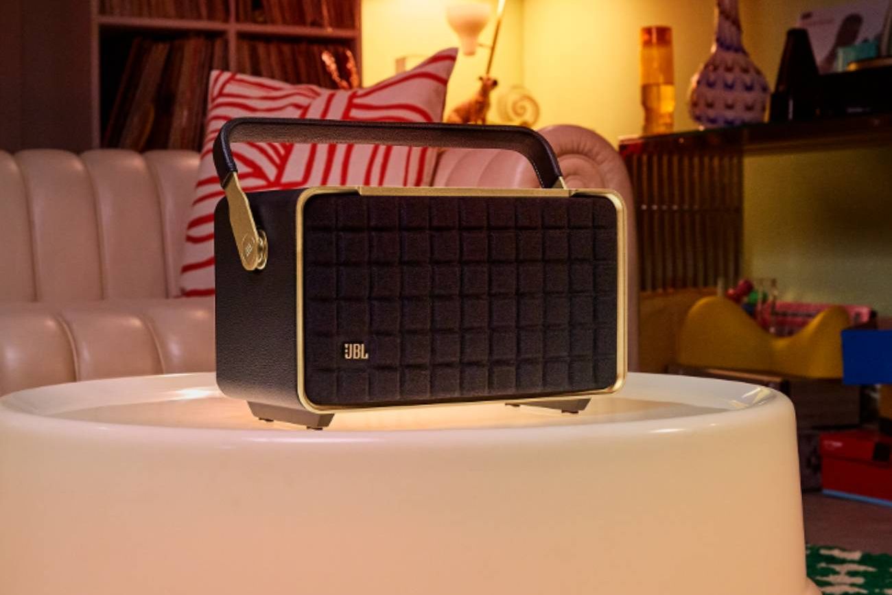 Los parlantes retro de JBL.