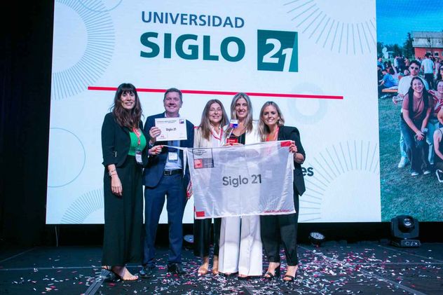 Universidad Siglo 21 encabeza el ranking de organizaciones medianas destacadas por el cuidado de sus colaboradores.