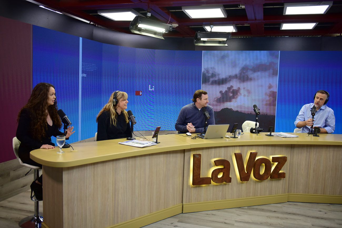 Mayra Arena, consultora, en el Streaming de La Voz en vivo.  (Nicolás Bravo / La Voz)