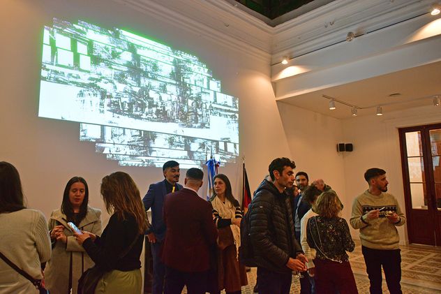 Inauguración del Kultur Ensemble Córdoba, espacio dedicado al intercambio cultural franco-alemán.