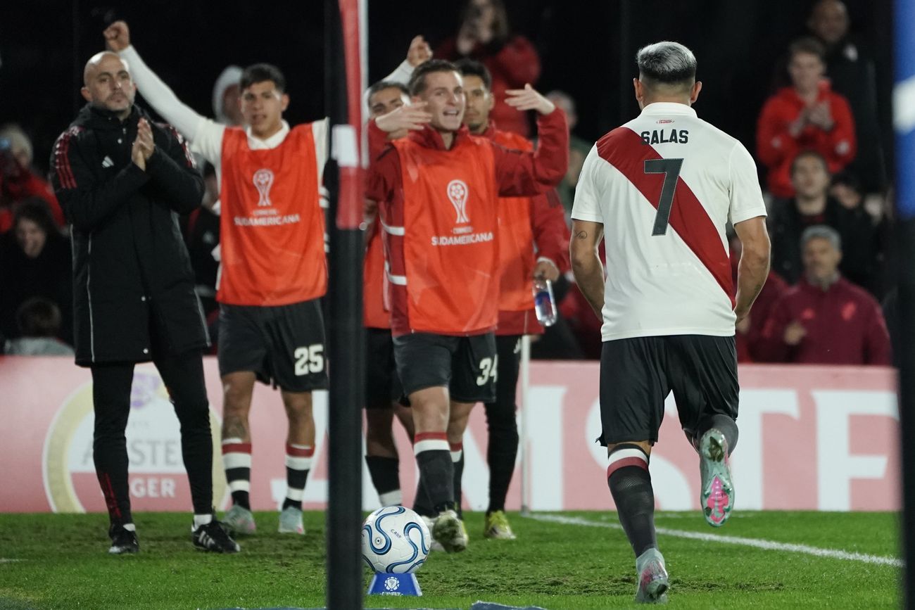 River vs. Blooming, por Copa Sudamericana.