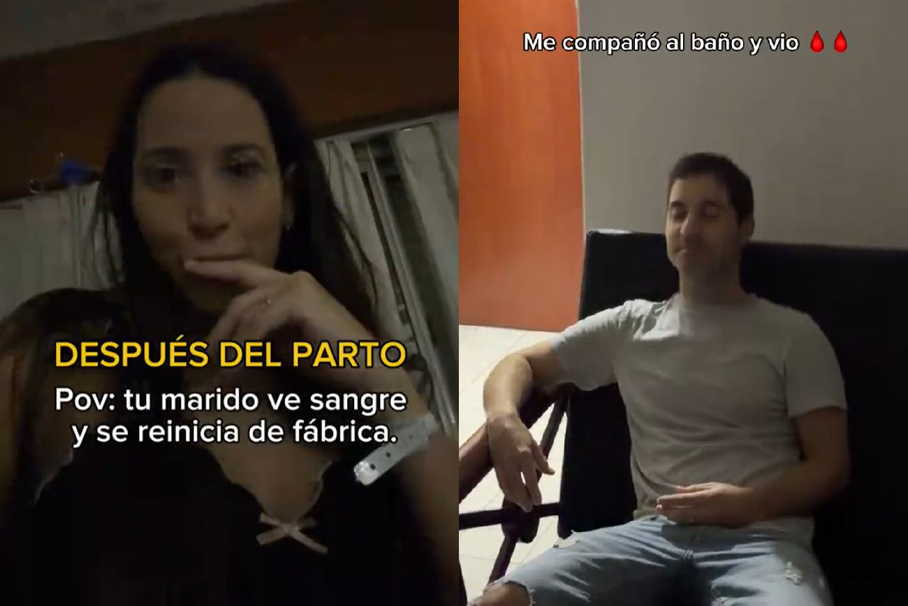 Fue a asistir a su esposa tras el parto, se desmayó al ver sangre y terminó internado