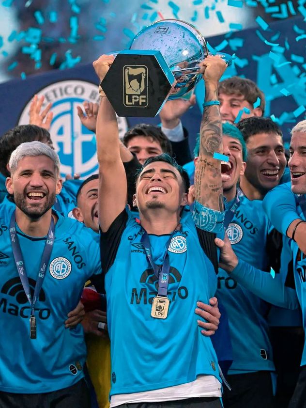 Zelarayán y el Belgrano campeón.