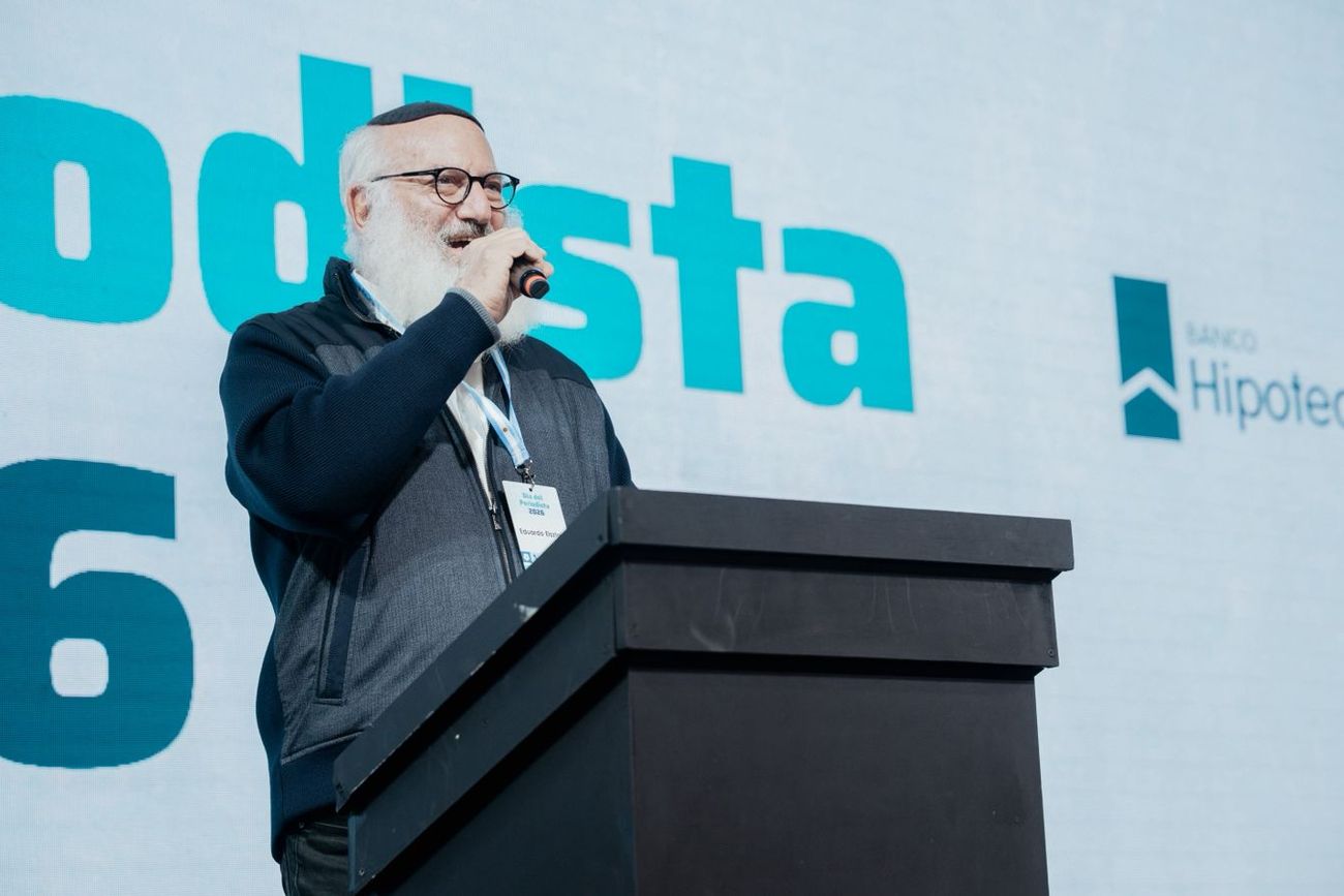 Eduardo Elsztain, dueño de Irsa, encabezó en Buenos Aires un encuentro para agasajar a los profesionales de los medios por el Día del Periodista. (La Voz)