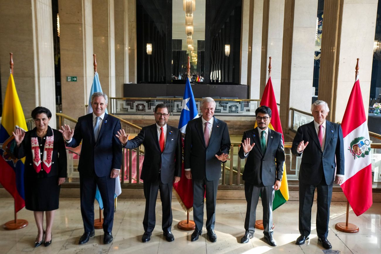 Argentina, Chile, Perú, Ecuador y Bolivia firmaron un acuerdo para combatir el crimen organizado transnacional
