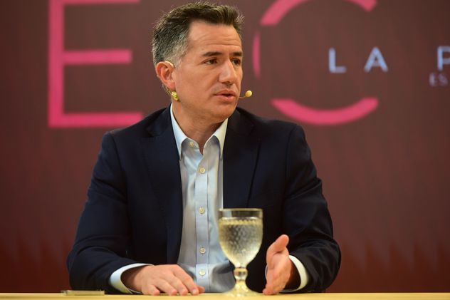 Gabriel Bornoroni, jefe del bloque de diputados de LLA. (Nicolás Bravo / La Voz)