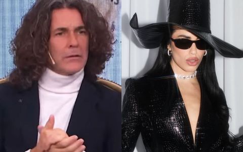 Mariano Martínez, incómodo al opinar del look de Lali, su ex, en los premios Gardel 2026.