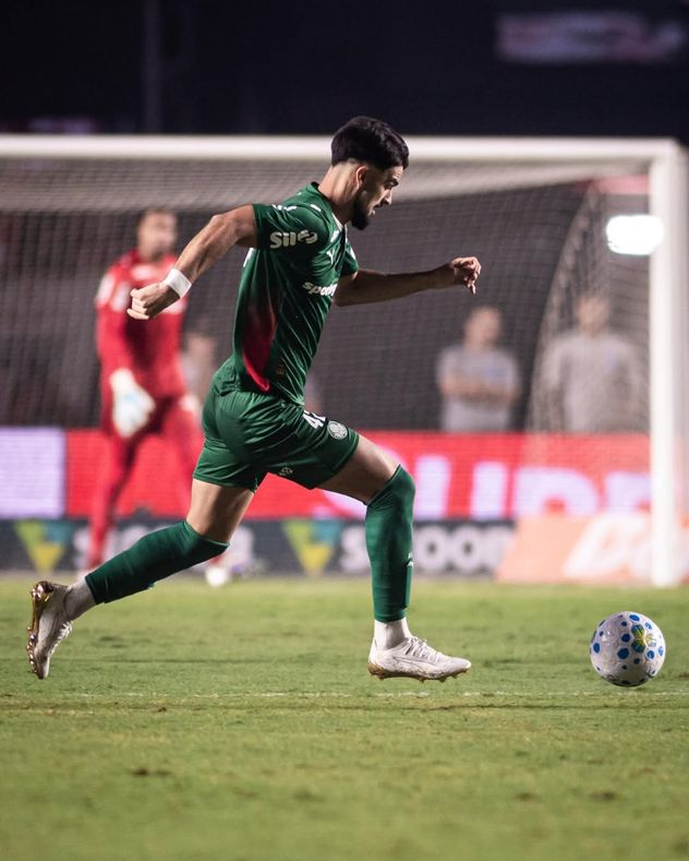 José María López, delantero del Palmeiras de Brasil.