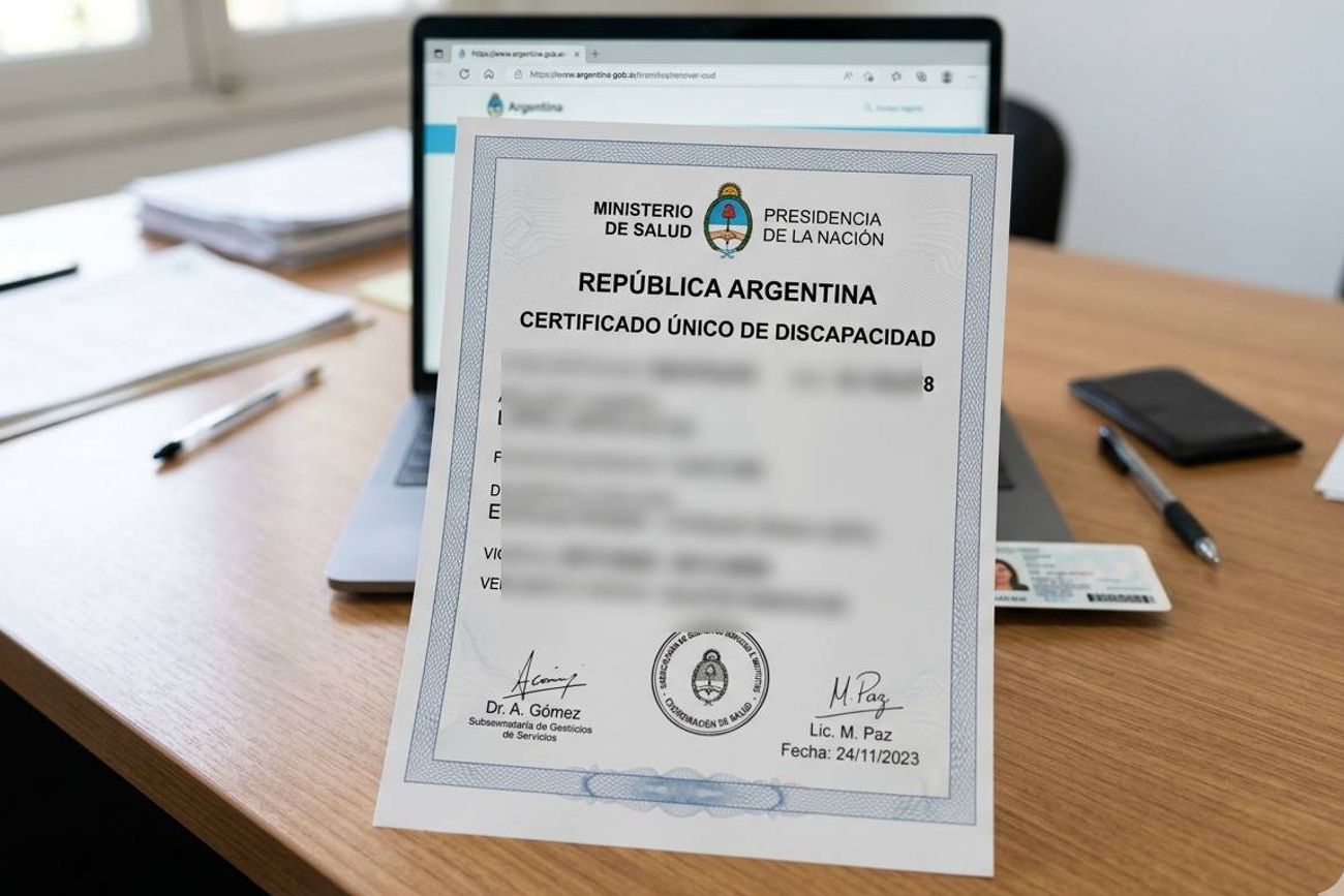 El Certificado Único de Discapacidad requiere un nuevo trámite para no perder el beneficio. 