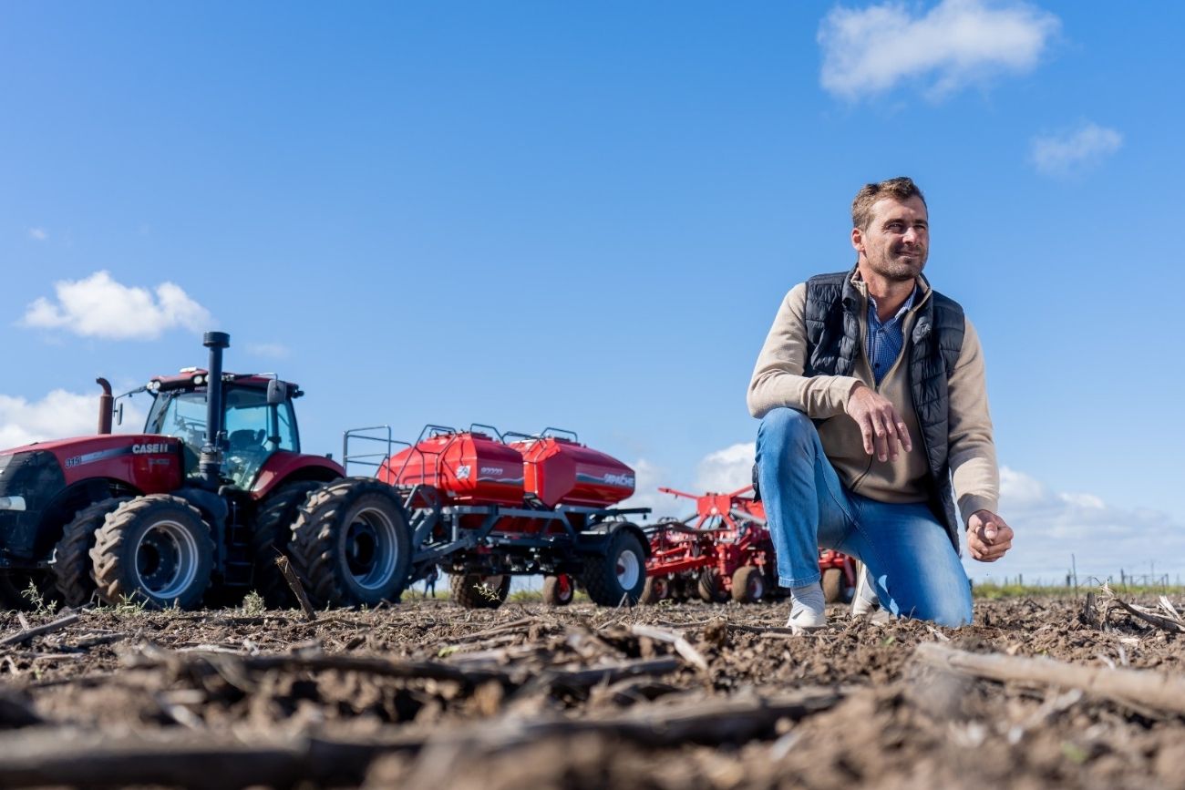 “Queremos acercar la tecnología al productor directamente en el campo”, destacó Mariano Peppino, supervisor comercial de Apache.