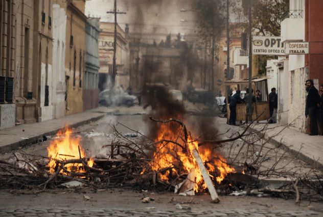 El Cordobazo, la revuelta popular registrada en al capital cordobesa el 29 y 30 de mayo de 1969. Imágenes mejoradas con IA.