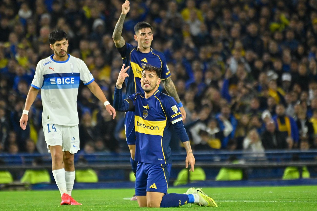 Boca recibió a Universidad Católica de Chile por la Copa Libertadores. 
