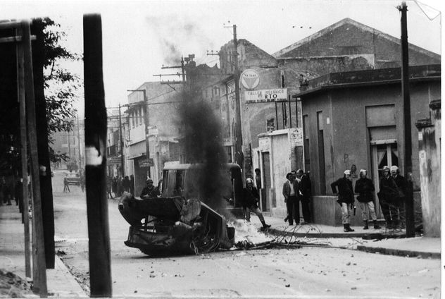 El Cordobazo, la revuelta popular registrada en al capital cordobesa el 29 y 30 de mayo de 1969. Imágenes mejoradas con IA.