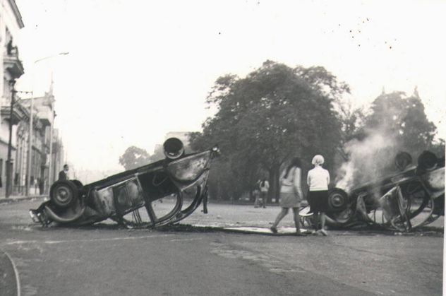 El Cordobazo, la revuelta popular registrada en la capital cordobesa el 29 y el 30 de mayo de 1969. 