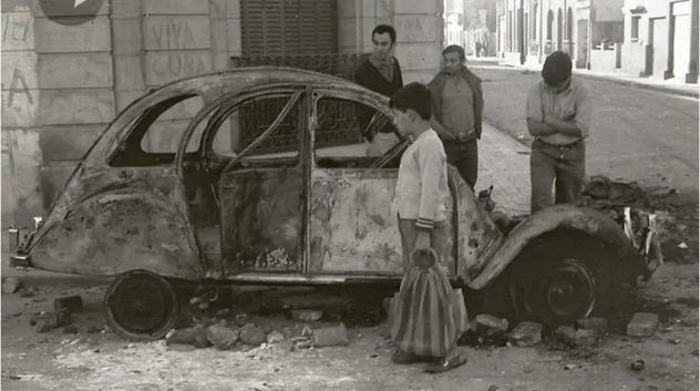 El Cordobazo, la revuelta popular registrada en al capital cordobesa el 29 y 30 de mayo de 1969. 