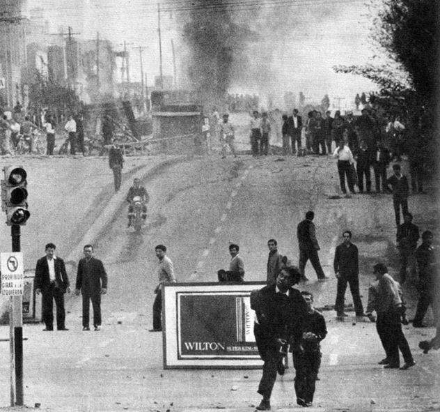 "El Cordobazo" constituyó el comienzo de una etapa de movilización popular que se prolongó hasta mediados de la década de los `70, y que determinó que muchos jóvenes abrazaran la causa de la revolución. l lugar a donde mataron a Máximo Mena.