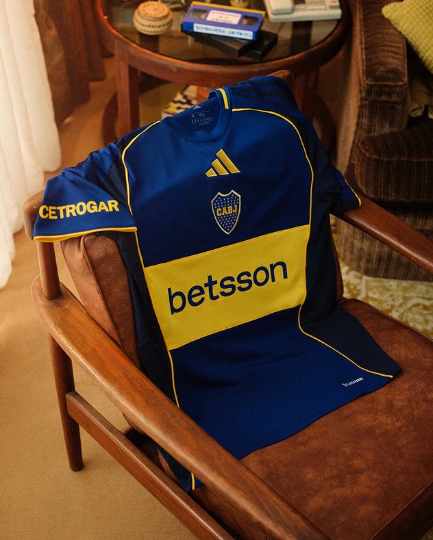 Nueva camiseta de Boca.