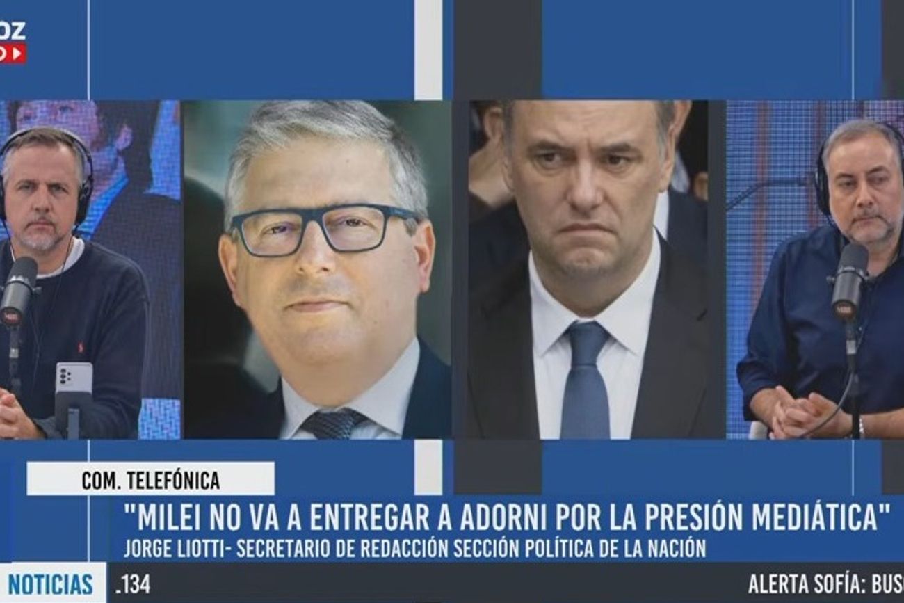Jorge Liotti, secretario de redacción de la sección Política del diario La Nación, en diálogo con La Voz En Vivo. 