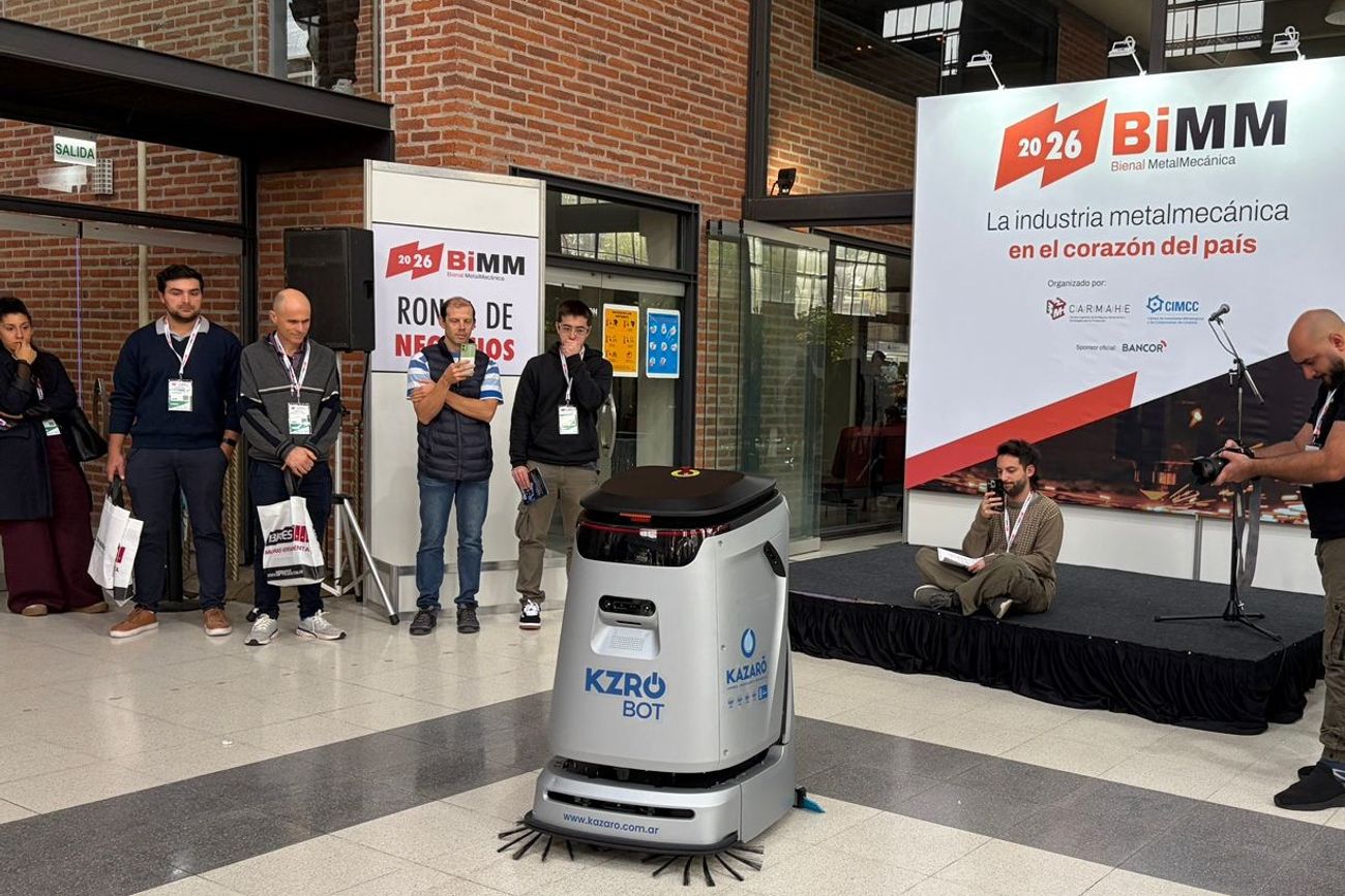 La presentación del sistema tecnológico, en el marco de la Bienal 2026 MetalMecánica. 