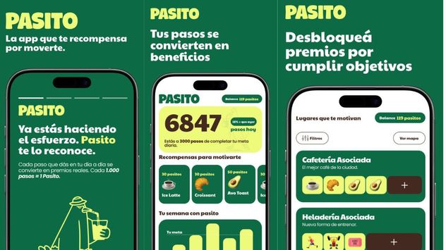 La aplicación argentina Pasito recompensa a los usuarios por caminar y ya se volvió viral en redes sociales.