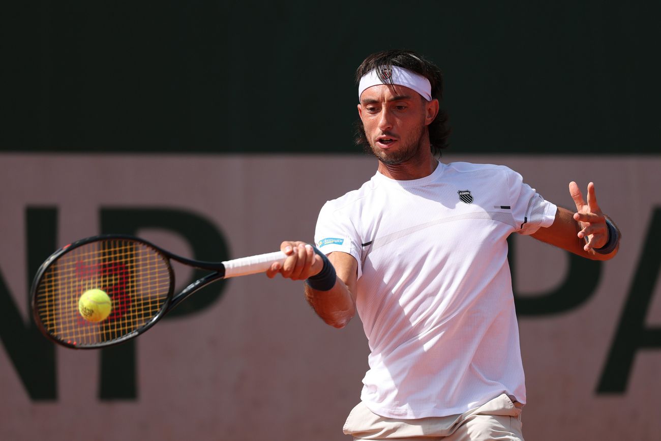 Thiago Tirante en Roland Garros.