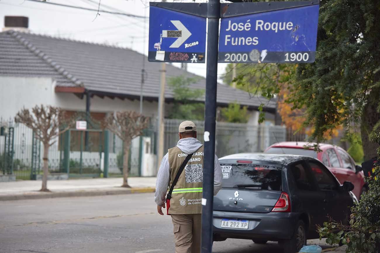 Aplicación SEMM de estacionamiento medidio en el Cerro calle Luis de Tejeda.