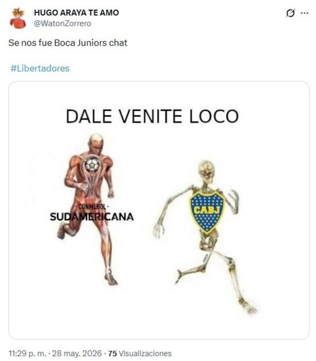 Los mejores memes sobre Boca.