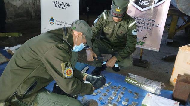 Incineraron más de tres toneladas de estupefacientes provenientes de diferentes operativos de la Fuerza.